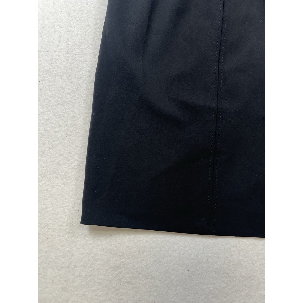 Elizabeth‎ James Black High Neck Halter Dress Size 6 - Picture 5 of 13